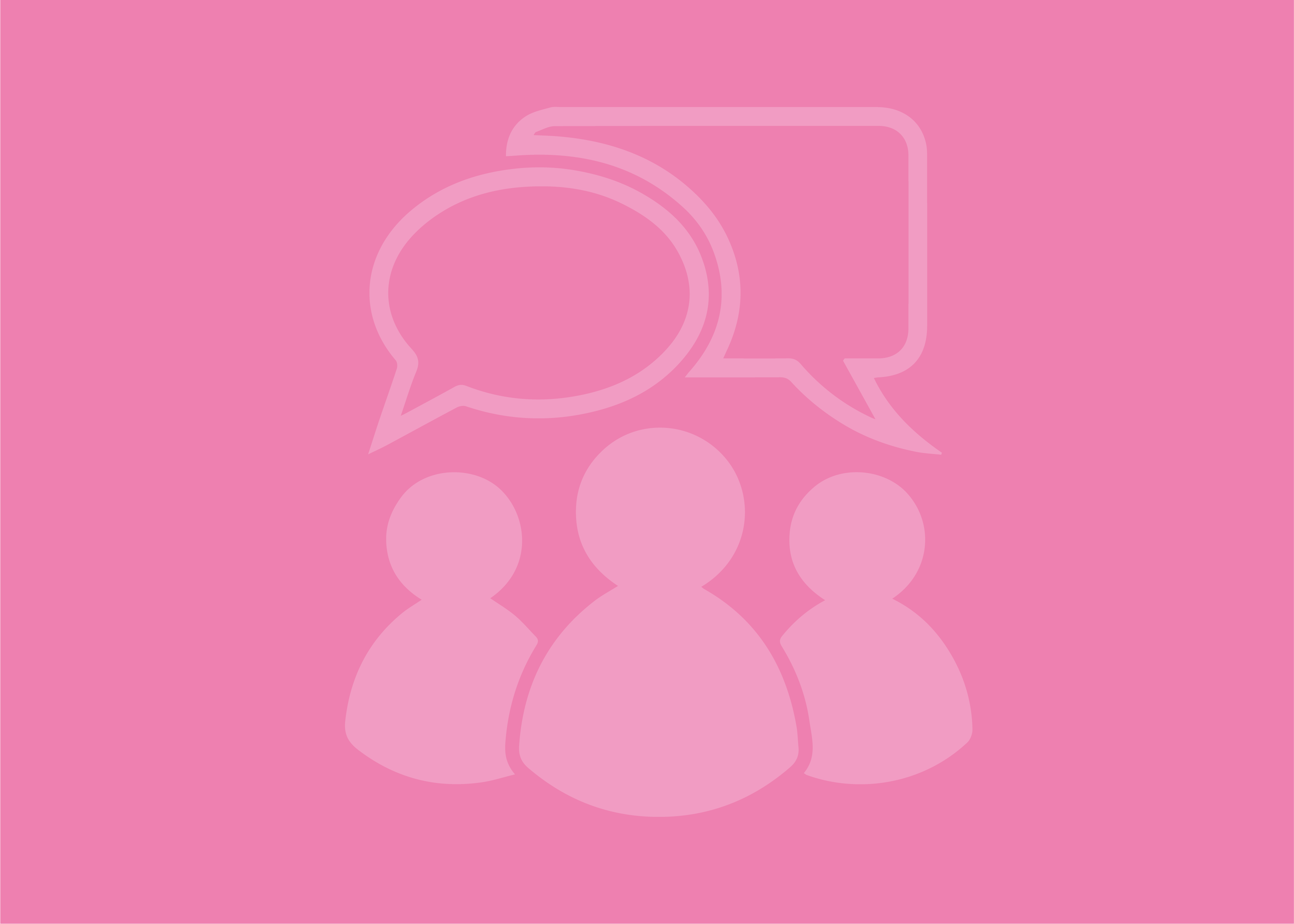 Peer Mentoring icon on pink background
