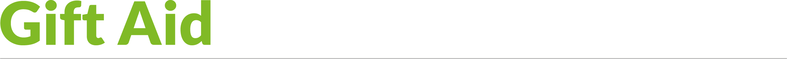 Gift Aid